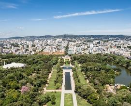 Imagem de um dia bonito e ensolarado em Porto Alegre